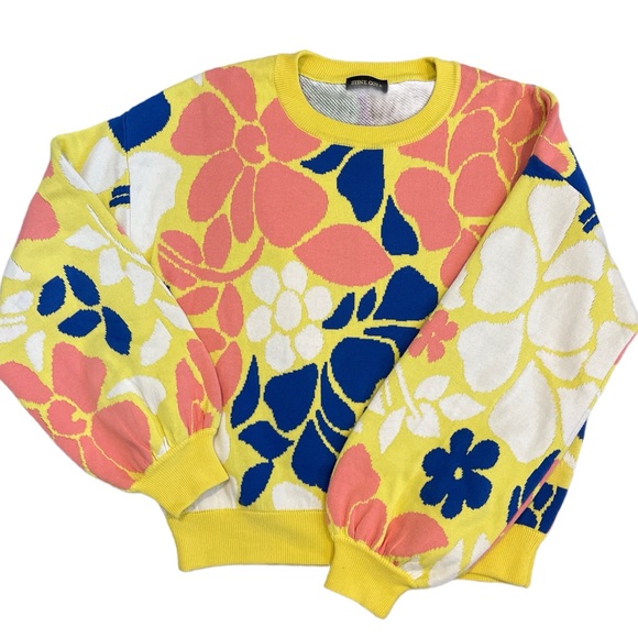 STINE GOYA Multicolor Knit Fabric - Picture 1 of 4